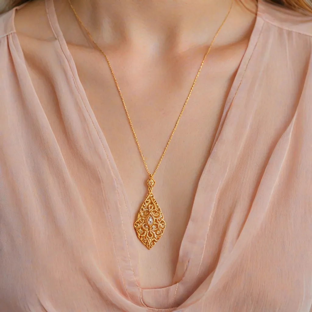 Jaki naszyjnik wybrać do bluzki z dekoltem w serek?