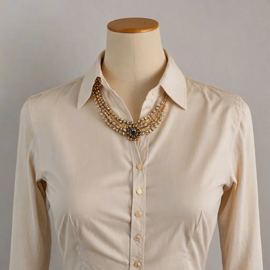 Jaki naszyjnik dobrać do koszuli z kołnierzykiem?