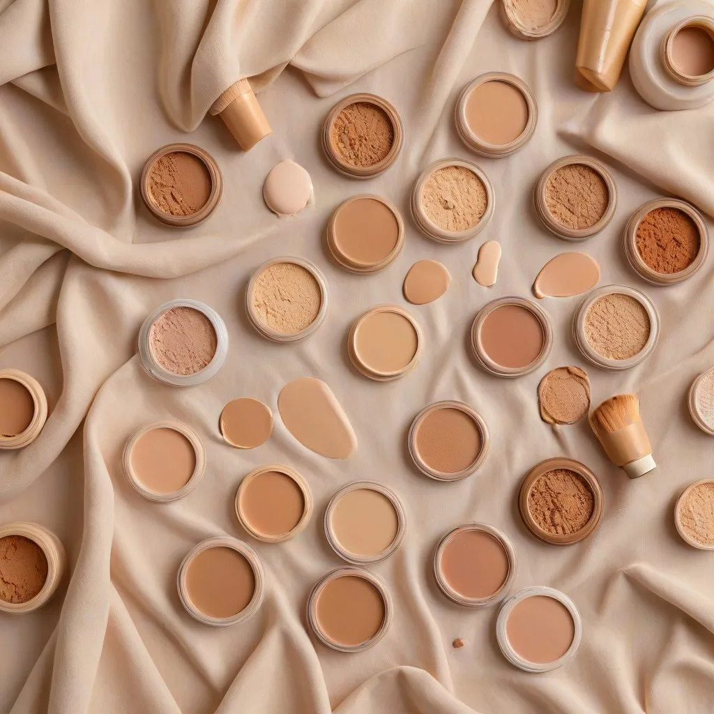 Jakie podkłady i korektory najlepiej współgrają z jasnymi tkaninami?