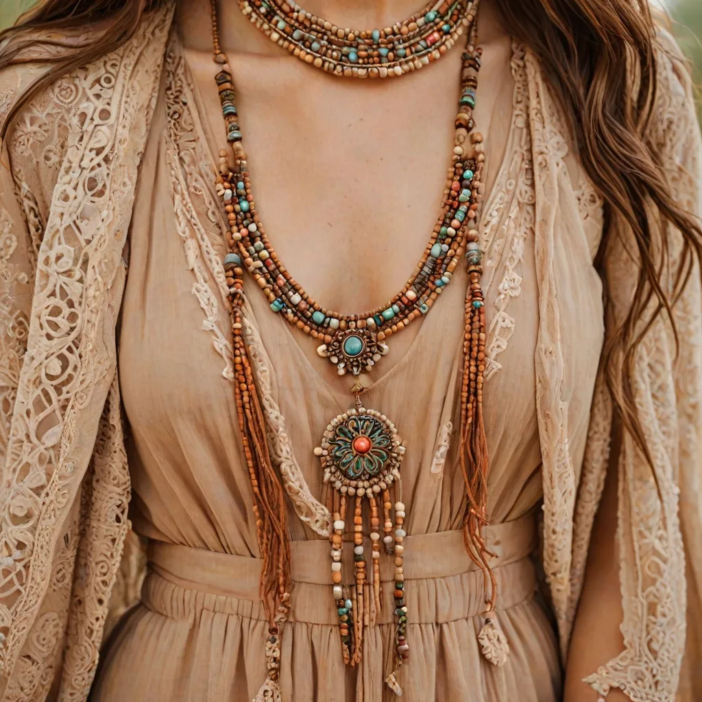 Biżuteria w stylu boho – idealny dodatek do sukienek maxi