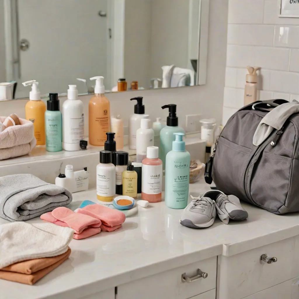 Codzienna rutyna pielęgnacyjna przy intensywnych treningach i stylizacjach sportowych.