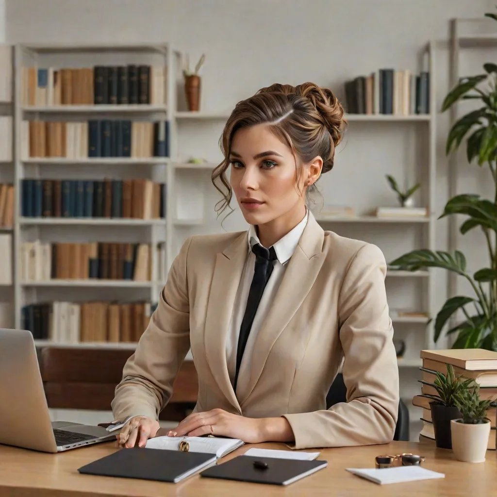 Jakie fryzury pasują do klasycznych stylizacji biurowych?