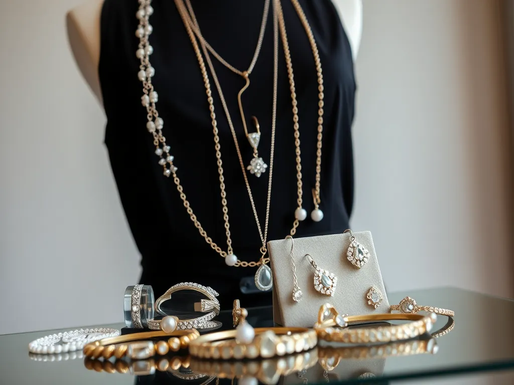 Jaka biżuteria do czarnej sukienki?