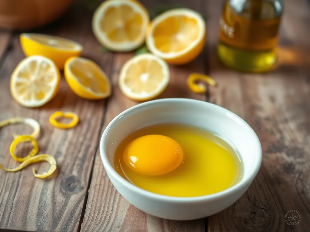 Maseczka na włosy z żółtka oliwy i cytryny – jak zrobić?