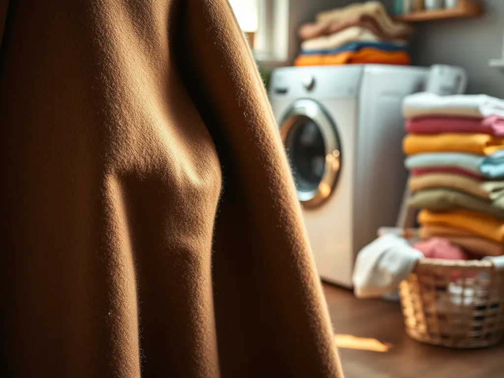 Jak prać wełniany płaszcz w pralce?