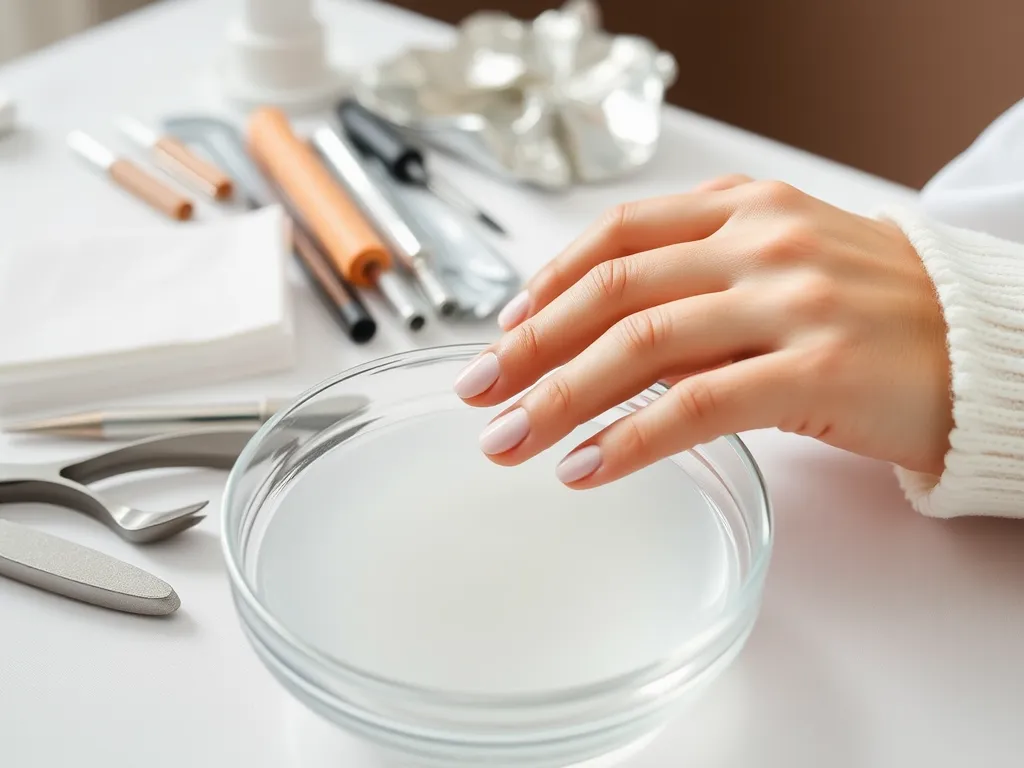 Jak ściągnąć paznokcie żelowe w domu?