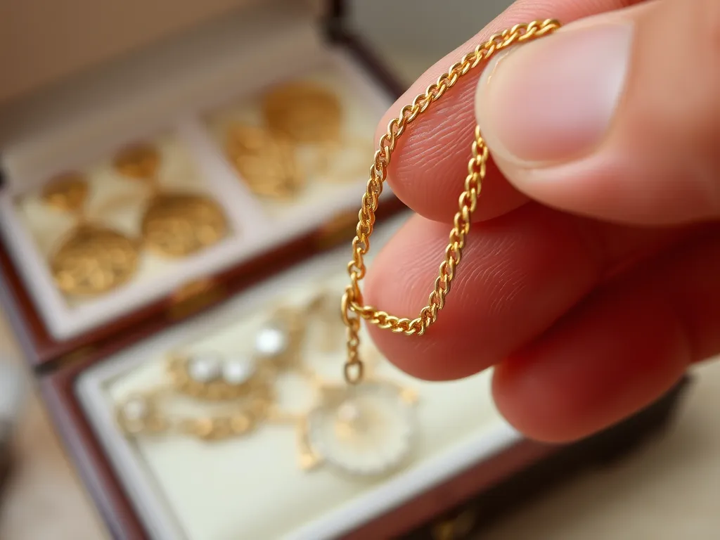 Jak sprawdzić czy łańcuszek jest złoty?