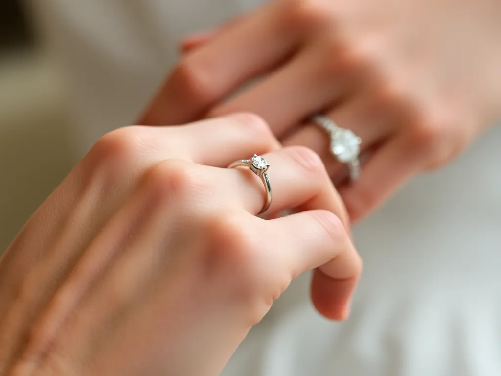 Na którym palcu nosi się pierścionek zaręczynowy i obrączkę?