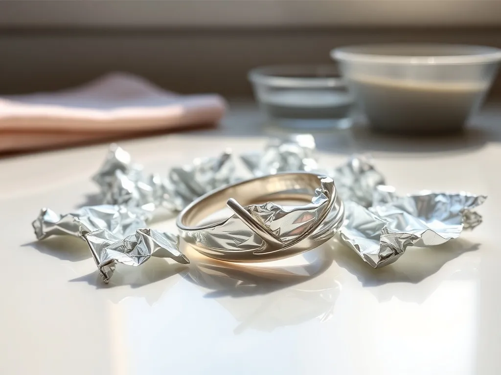 Jak wyczyścić srebro folią aluminiową? Prosty sposób na blask!