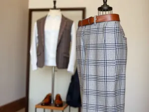 Spodnie w kratę męskie – stylizacje na każdą okazję