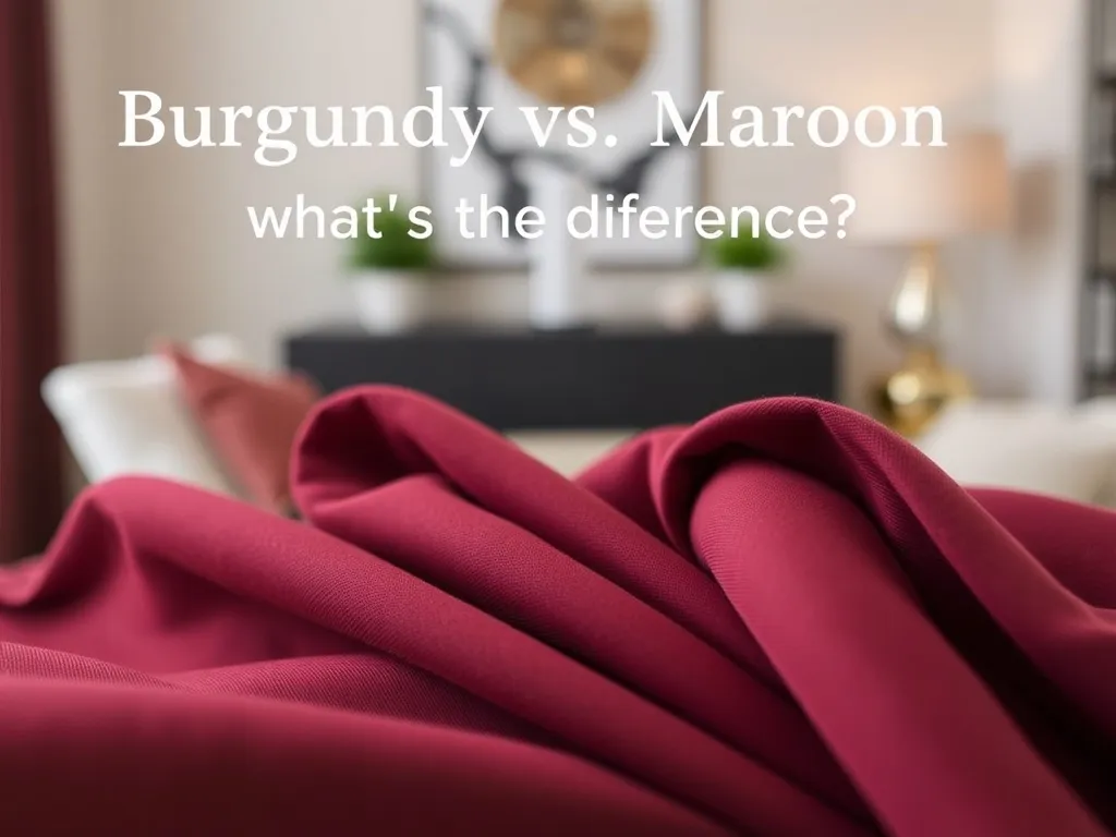 Kolor burgundowy a bordowy – jaka jest różnica między nimi?