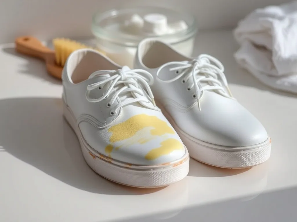 Jak wyczyścić białe buty, które zżółkły? Sprawdzone metody