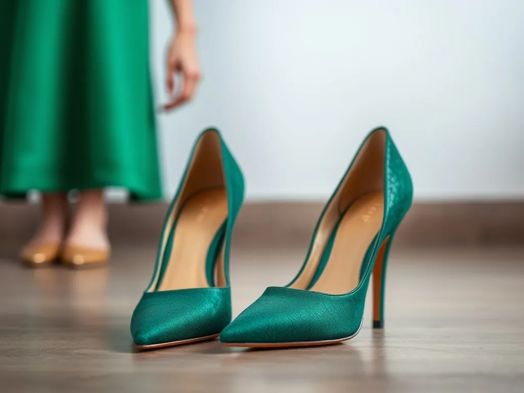 Jakie buty do sukienki butelkowa zieleń? Sprawdź nasze propozycje!