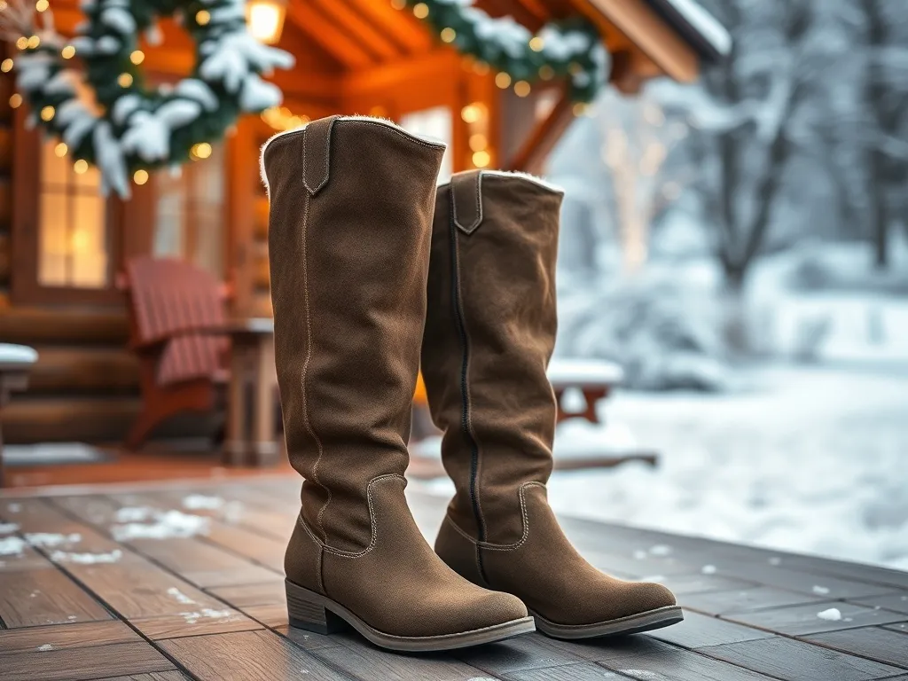 Buty z szeroką cholewką – modne kozaki na zimę 2024