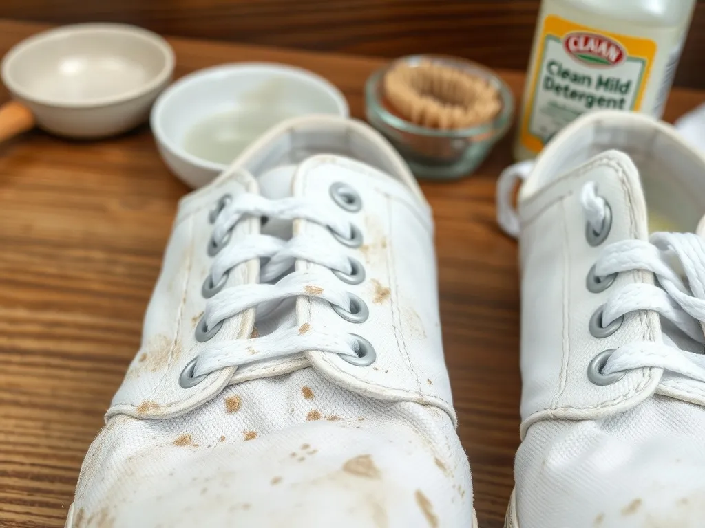 Jak czyścić białe buty materiałowe? Skuteczne metody i porady