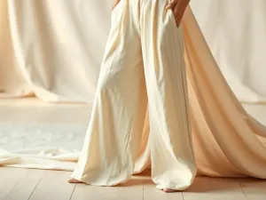 Elegancki, misterny kok z warkoczem u kobiety w sukience z odkrytymi plecami, idealnie eksponujący stylizację.