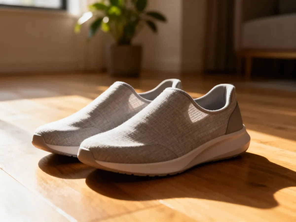 Nowoczesne buty do biegania z szerokim przodem, zapewniające stopom naturalną przestrzeń i komfort podczas ruchu.