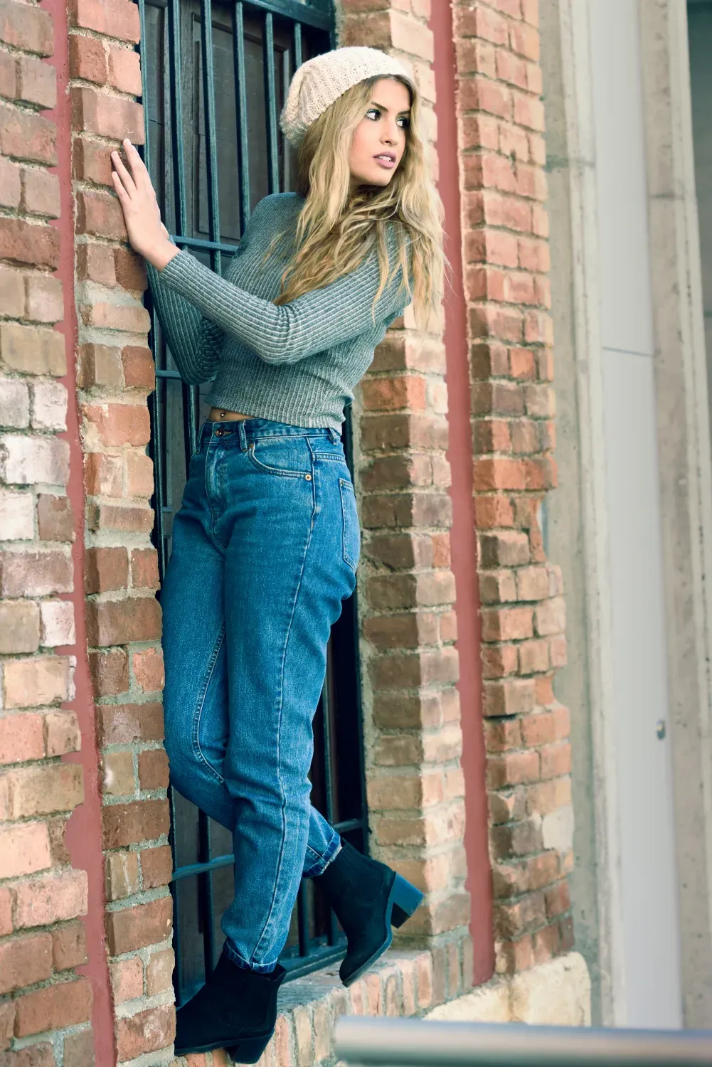 Jeansy flare